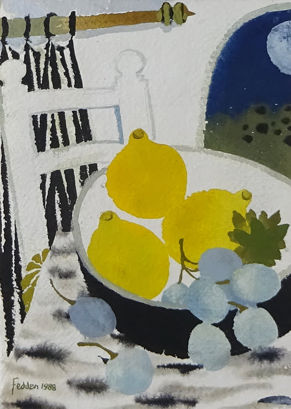 Fine Art - Still Life with Lemons' by Mary Fedden