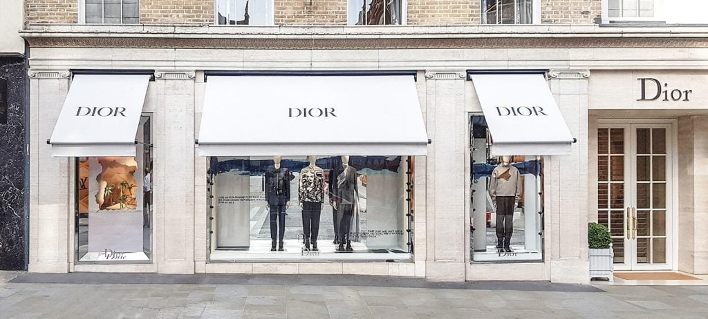 christian dior banner