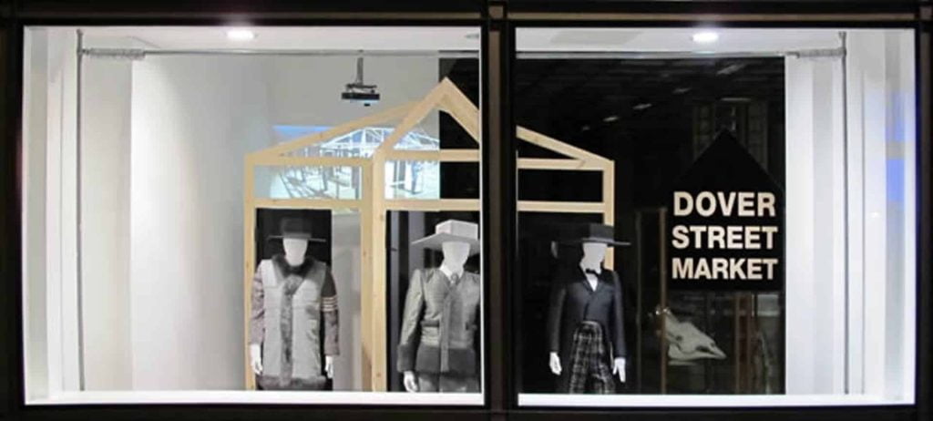 dover street market banner
