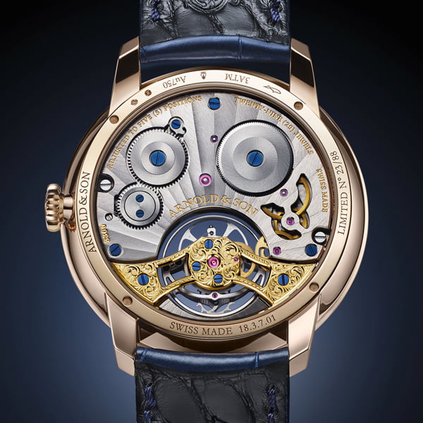 Arnold & Son Introduces the Ultrathin Tourbillon in Opaline and Red Gold – A Masterpiece of Timeless Elegance