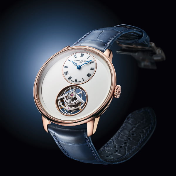 Arnold & Son Introduces the Ultrathin Tourbillon in Opaline and Red Gold – A Masterpiece of Timeless Elegance