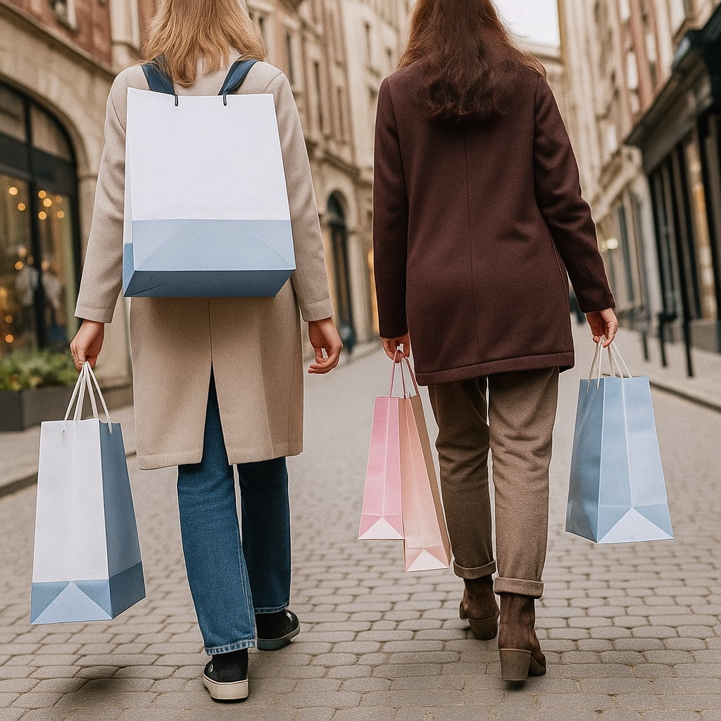 Student buying luxury