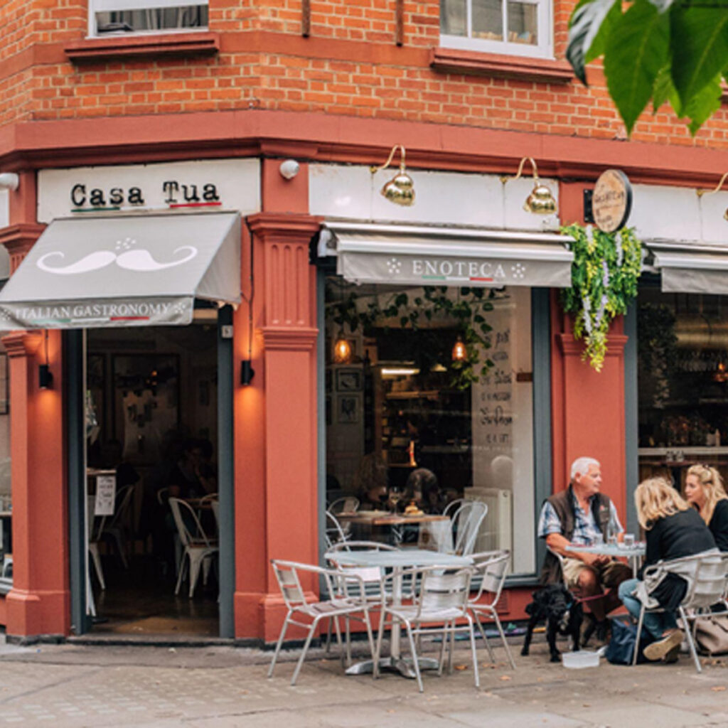 Best Brunch in King’s Cross, Casa Tua restaurant, brunch places King’s Cross