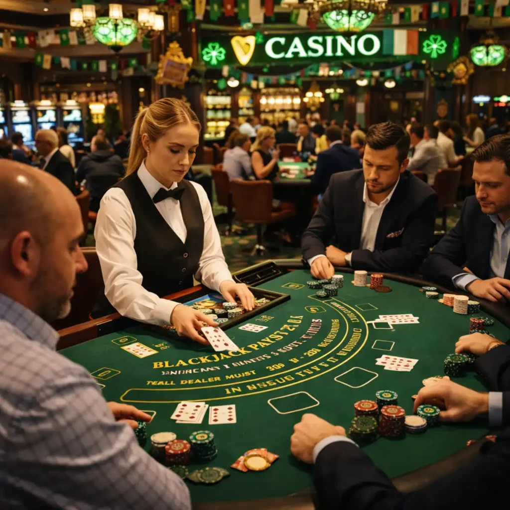 national gambling styles, English casino design, Irish gambling culture