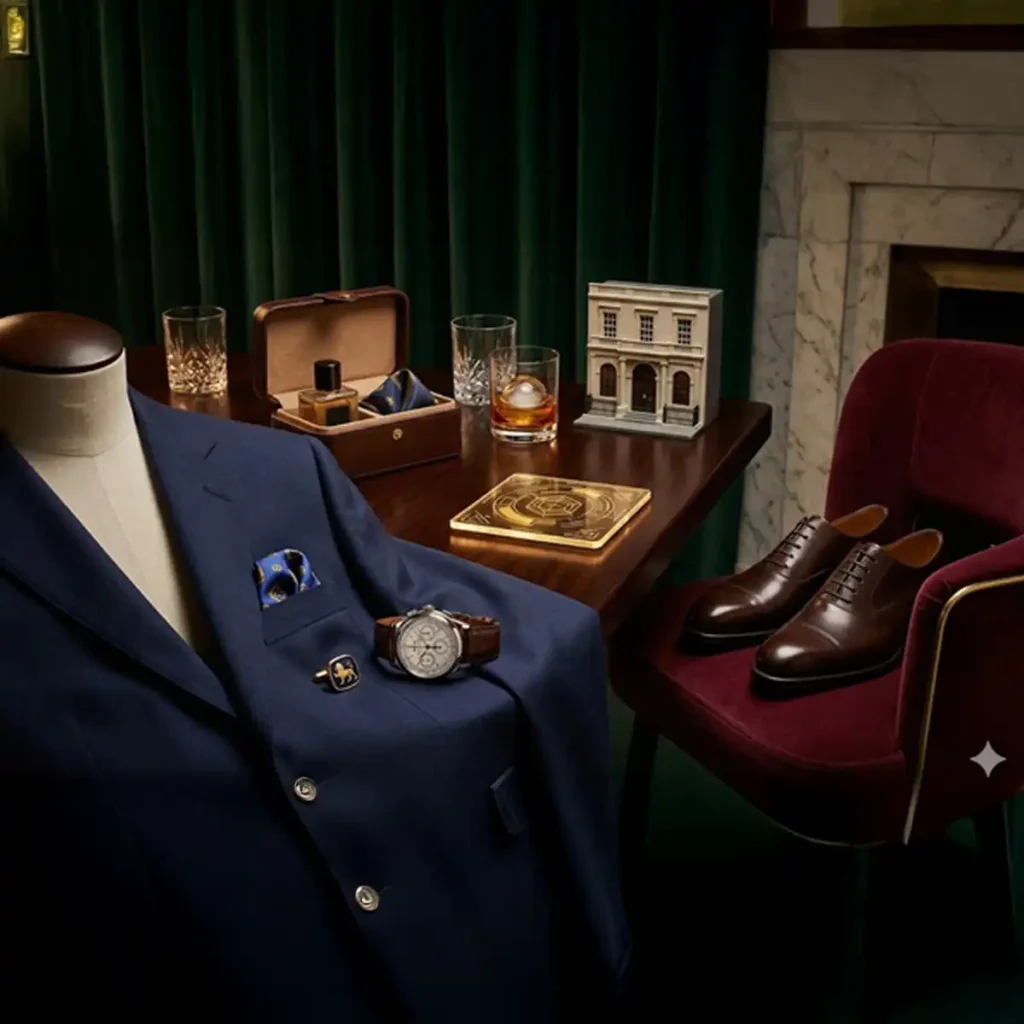 Gentleman's Night, bespoke Savile Row, Mayfair fine dining