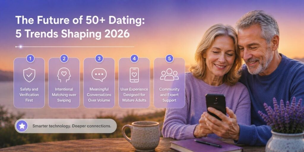 The Future of 50+ Dating Apps: 5 Trends Shaping 2026 Where the Sequel Dating Platform Fits image 1