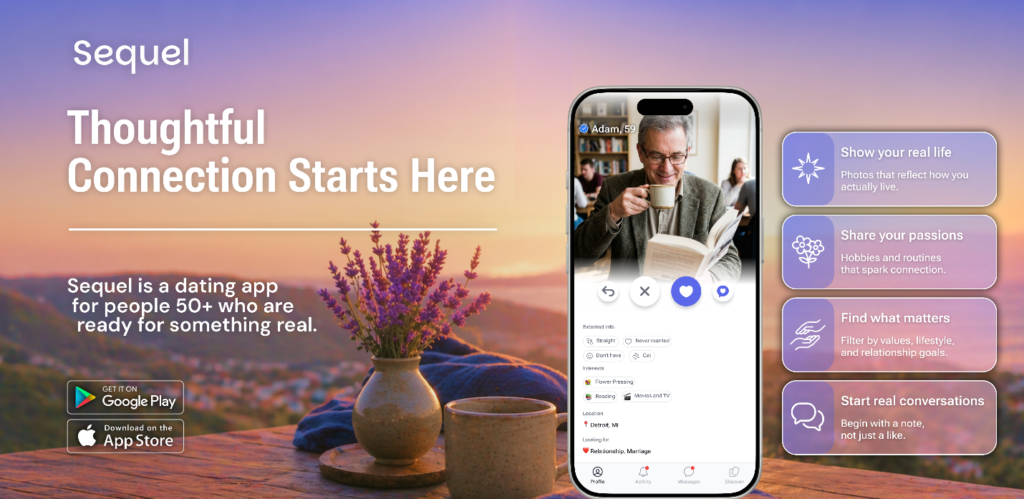 The Future of 50+ Dating Apps: 5 Trends Shaping 2026 Where the Sequel Dating Platform Fits image 6