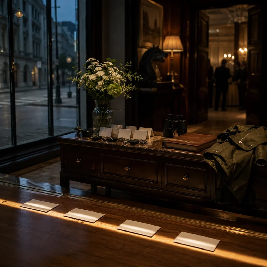 The Mayfair Sporting Season and How the District Follows It Elegant Hotel Mayfair console