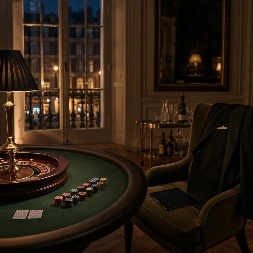 The Enduring Glamour of Mayfair's Gaming Tables Gaming tables Lounge