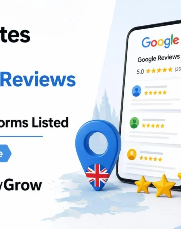 Best Sites to Buy Google Reviews in UK: 6 Top Platforms Listed